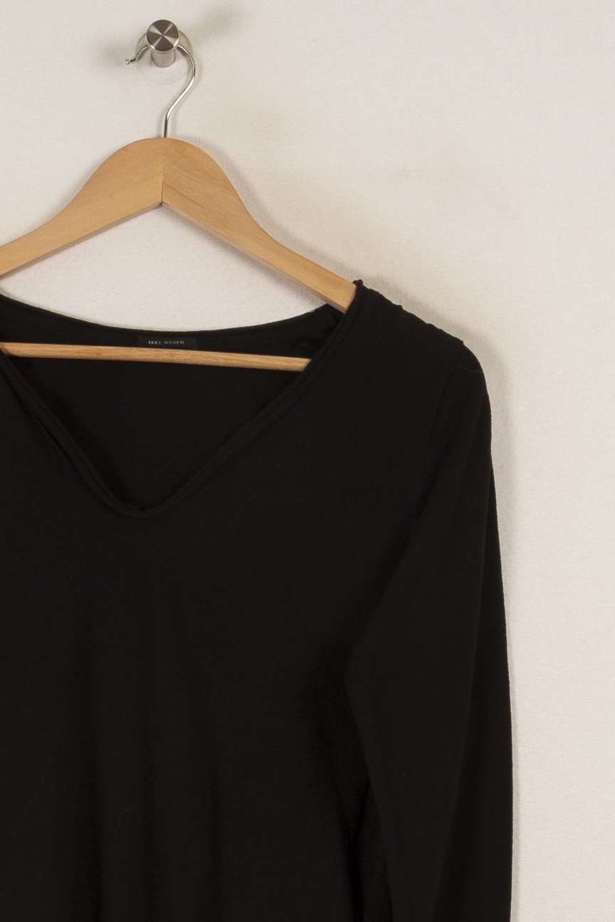 Top Noir - Taille M/38 de la marque IKKS | PARAD32529 - Vendu par Paradigme - Image 2