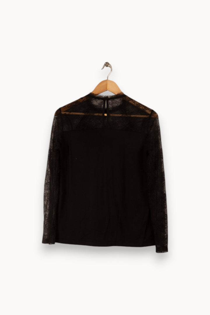 Blouse noire - Taille M/38 de la marque One Step | PARAD32535 - Vendu par Paradigme - Image 3