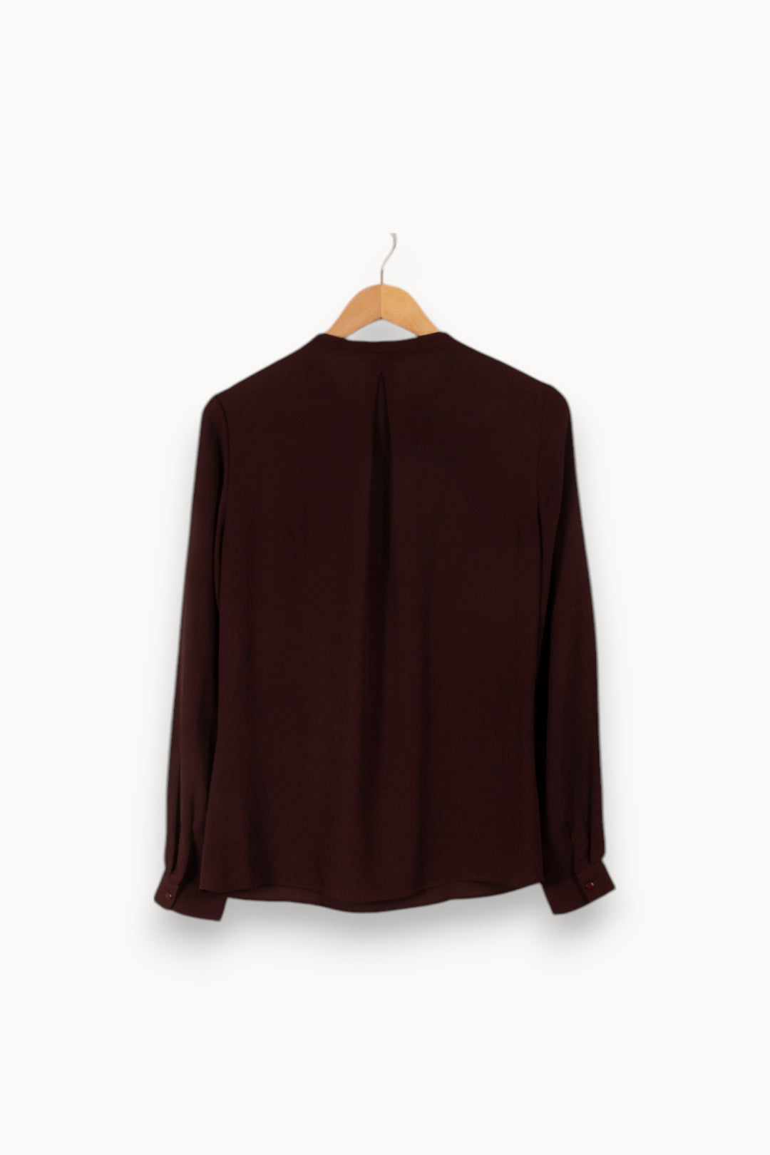 Blouse Bordeaux - Taille XS/34 de la marque ZAPA | PARAD32539 - Vendu par Paradigme - Image 3