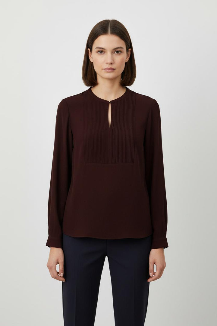 Blouse Bordeaux - Taille XS/34