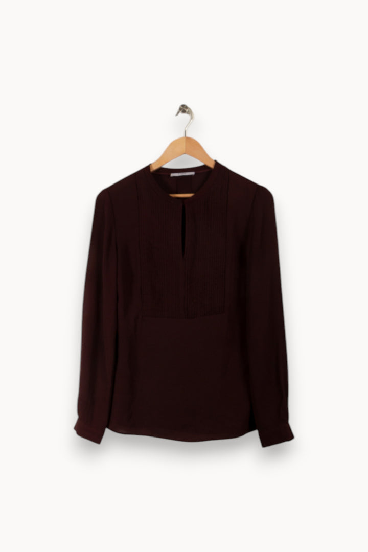 Blouse Bordeaux - Taille XS/34 de la marque ZAPA | PARAD32539 - Vendu par Paradigme - Image 1