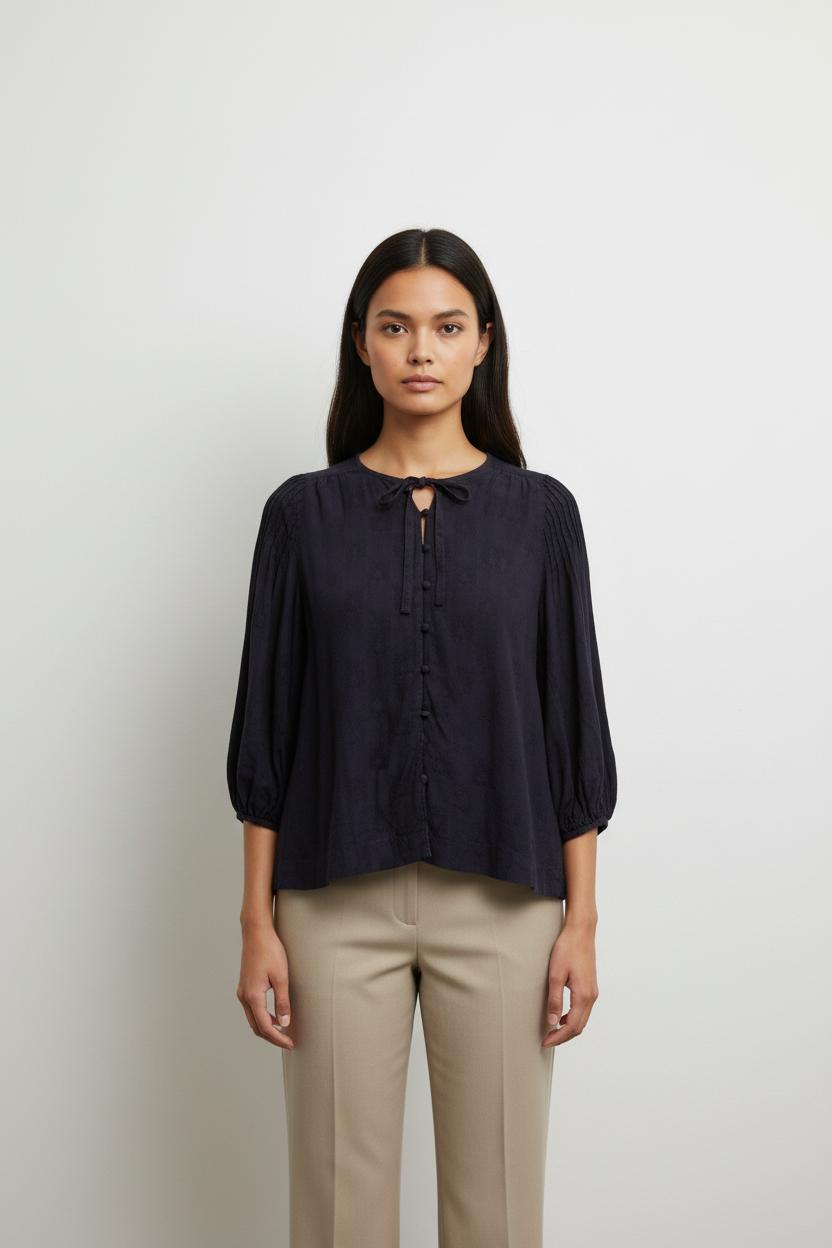 Blouse bleue - Taille S/36