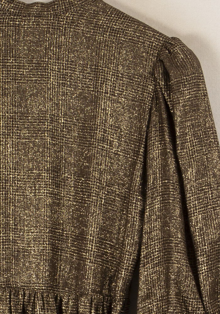 Robe Courte Or - Taille XS/34 de la marque Sessùn | PARAD32575 - Vendu par Paradigme - Image 3