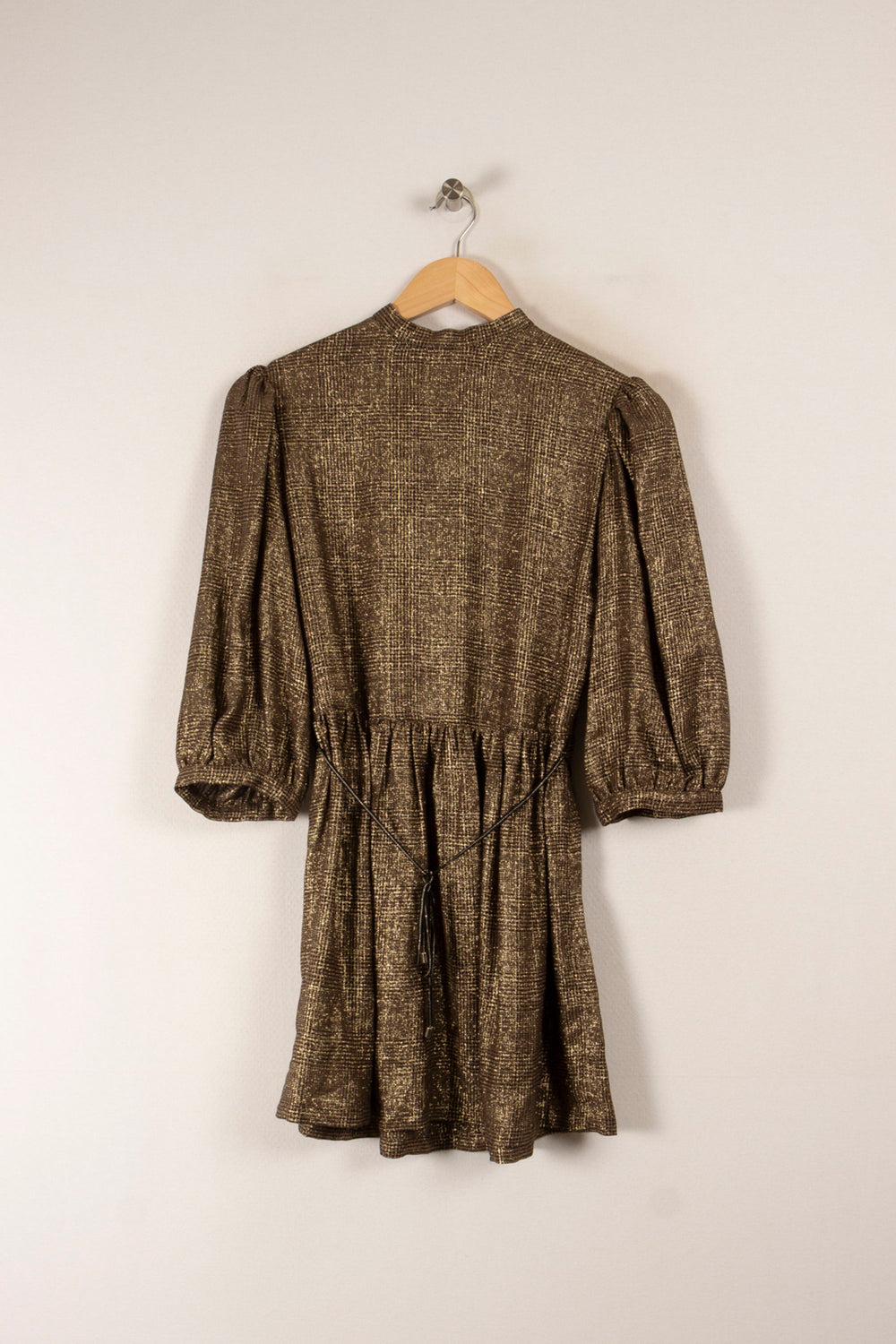 Robe Courte Or - Taille XS/34 de la marque Sessùn | PARAD32575 - Vendu par Paradigme - Image 2