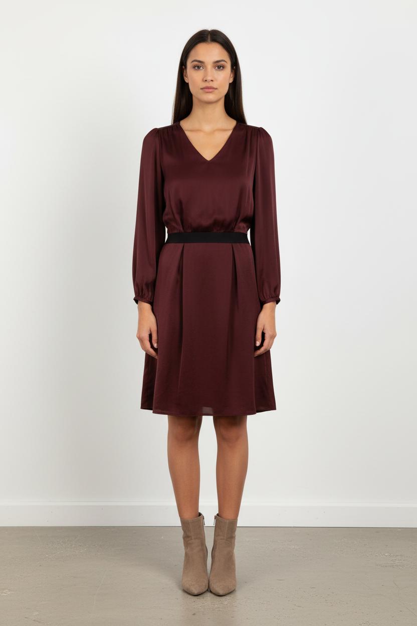 Robe Bordeaux - Taille S/36