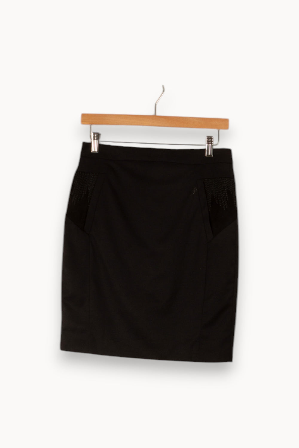 Jupe noire - Taille S/36 de la marque The Kooples | PARAD32582 - Vendu par Paradigme - Image 1