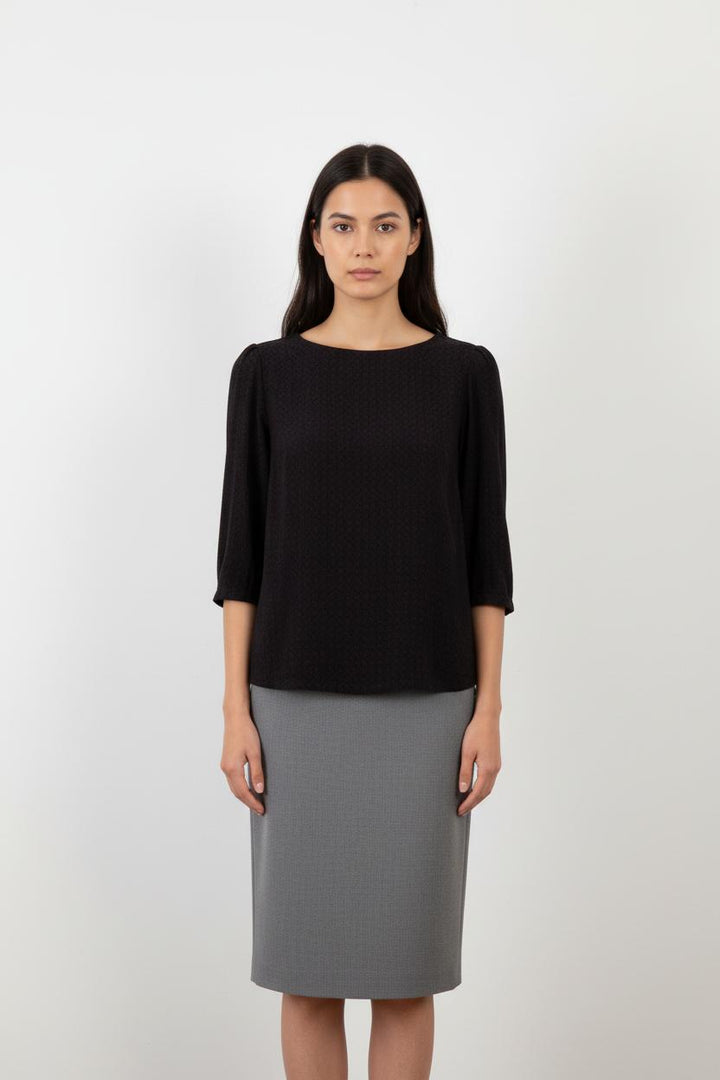 Blouse bleue - Taille S/36