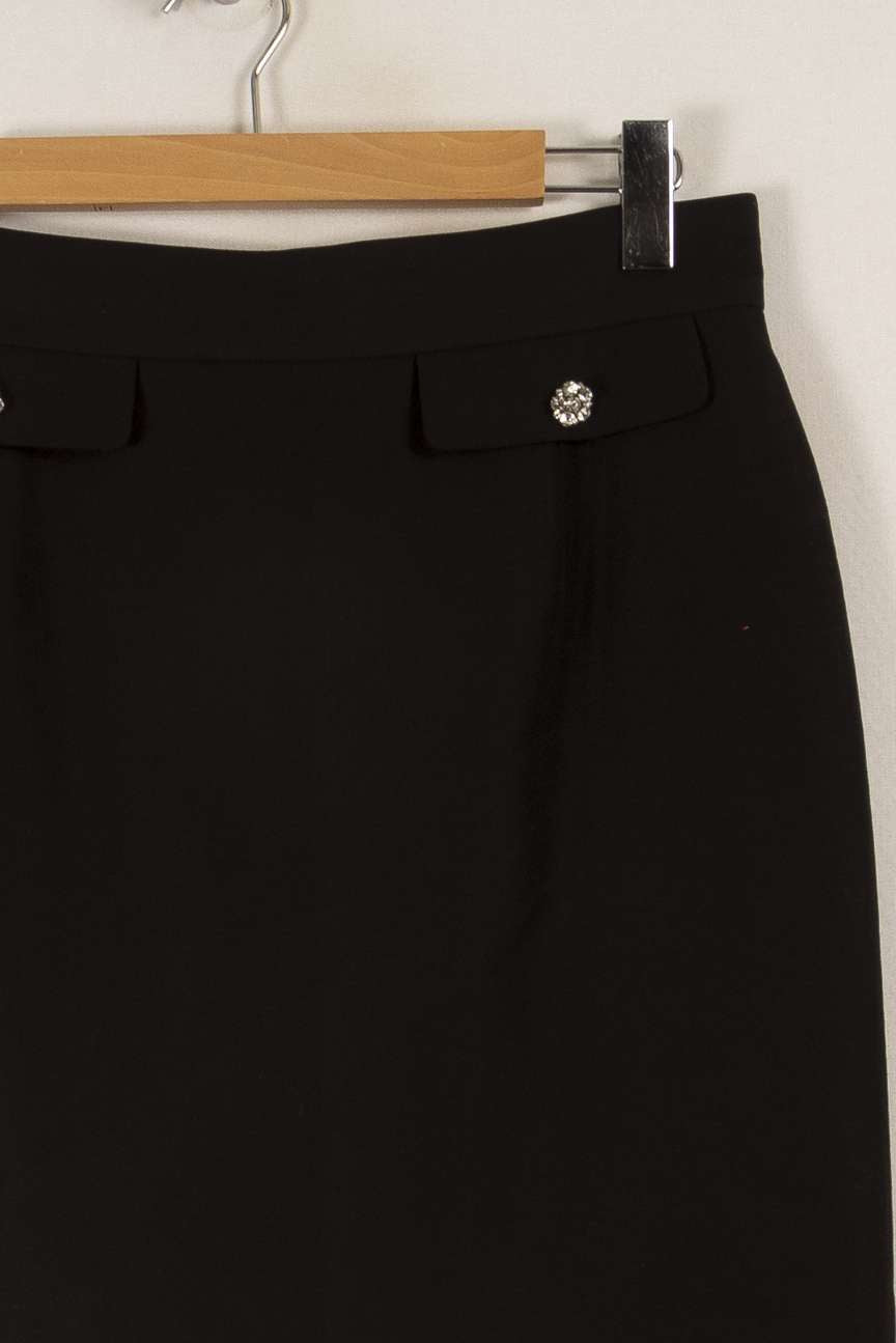 Jupe noire - Taille XL/42 de la marque Tara Jarmon | PARAD32597 - Vendu par Paradigme - Image 2