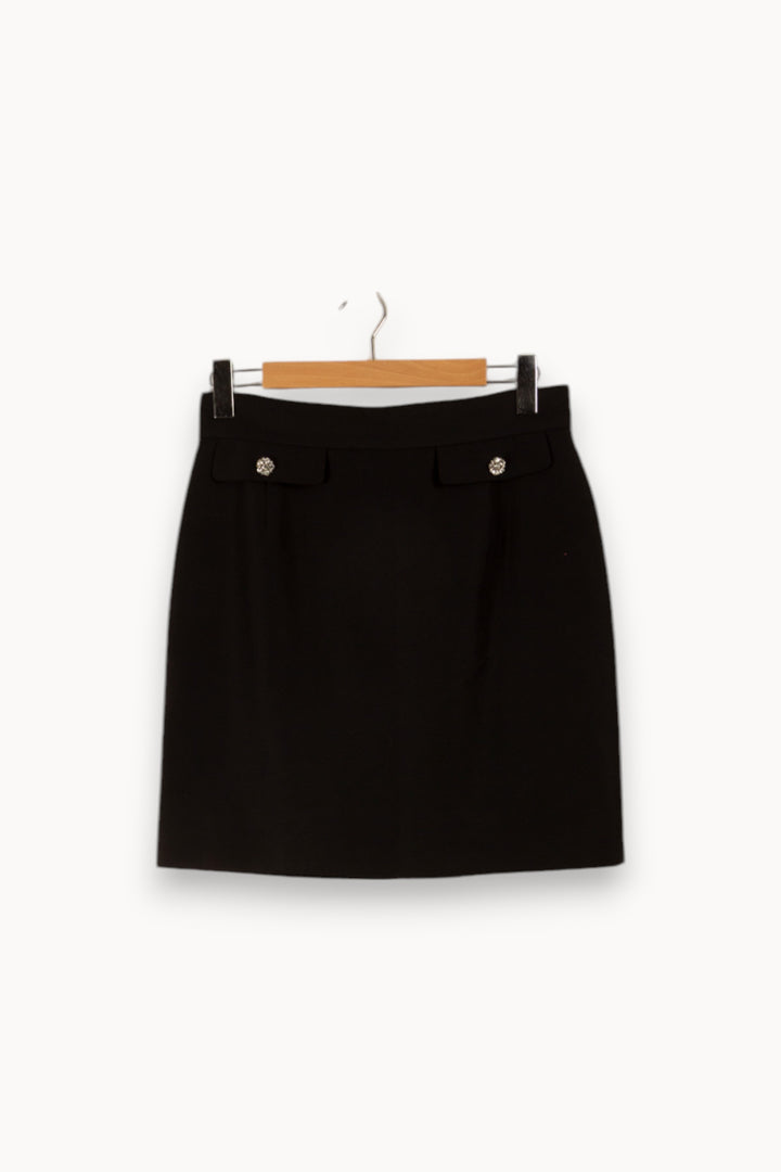 Jupe noire - Taille XL/42 de la marque Tara Jarmon | PARAD32597 - Vendu par Paradigme - Image 1