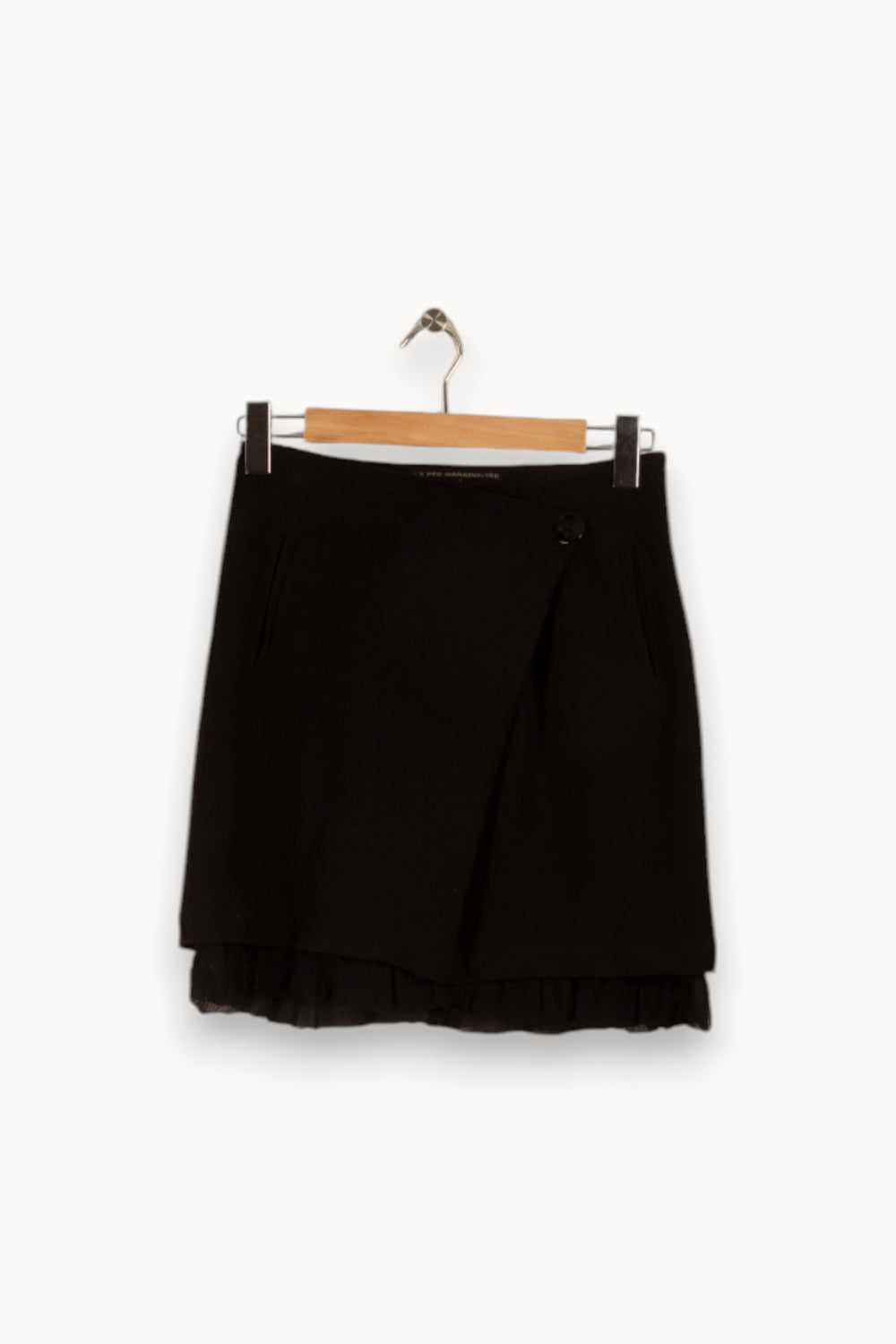 Jupe noire - Taille S/36 de la marque La Fée Maraboutée | PARAD32625 - Vendu par Paradigme - Image 3