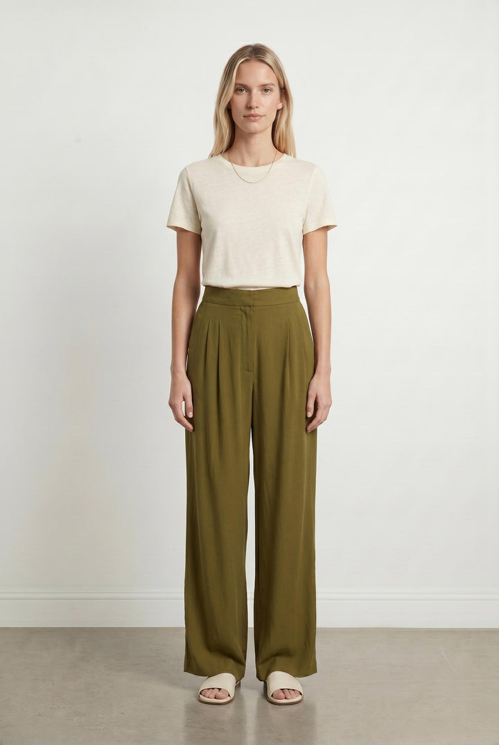 Pantalon Large Vert - Taille S/36 de la marque Karma Koma | PARAD32632 - Vendu par Paradigme - Image 1