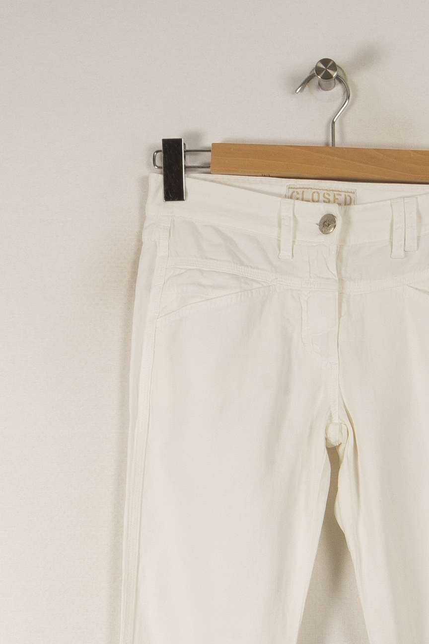 Pantalon blanc - Taille M/38 de la marque Closed | PARAD32636 - Vendu par Paradigme - Image 2