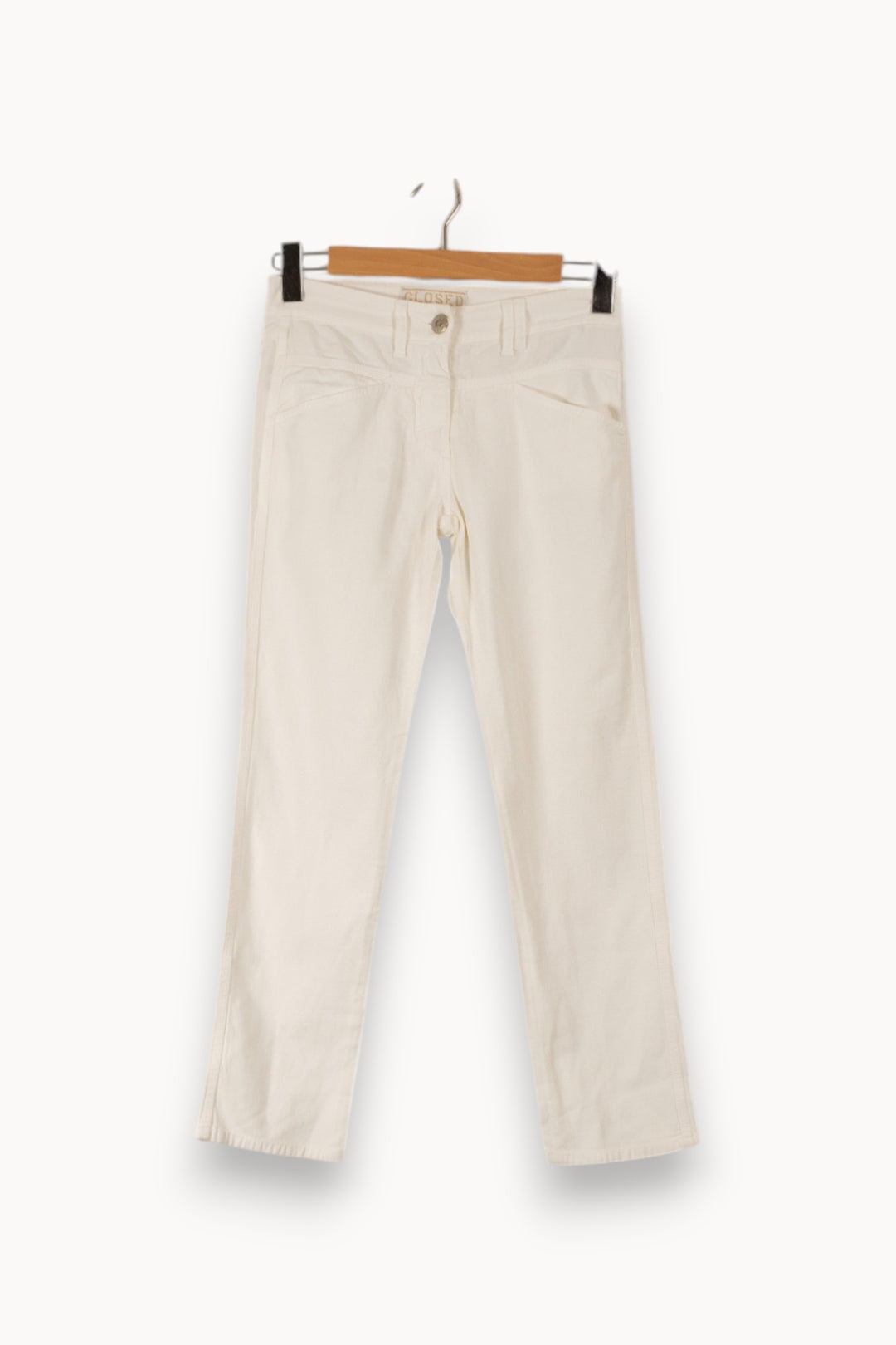 Pantalon blanc - Taille M/38 de la marque Closed | PARAD32636 - Vendu par Paradigme - Image 1