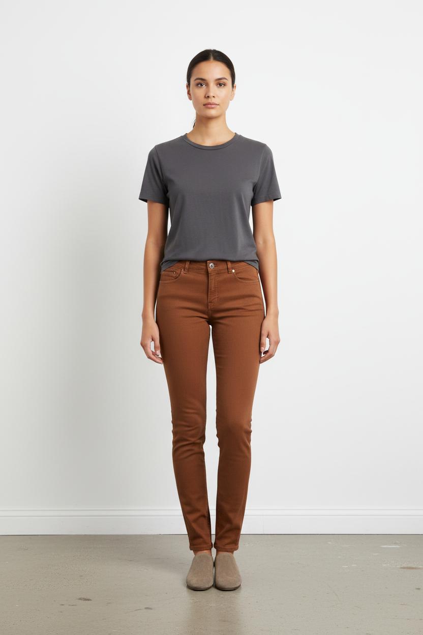 Jean Marron - Taille XS/34
