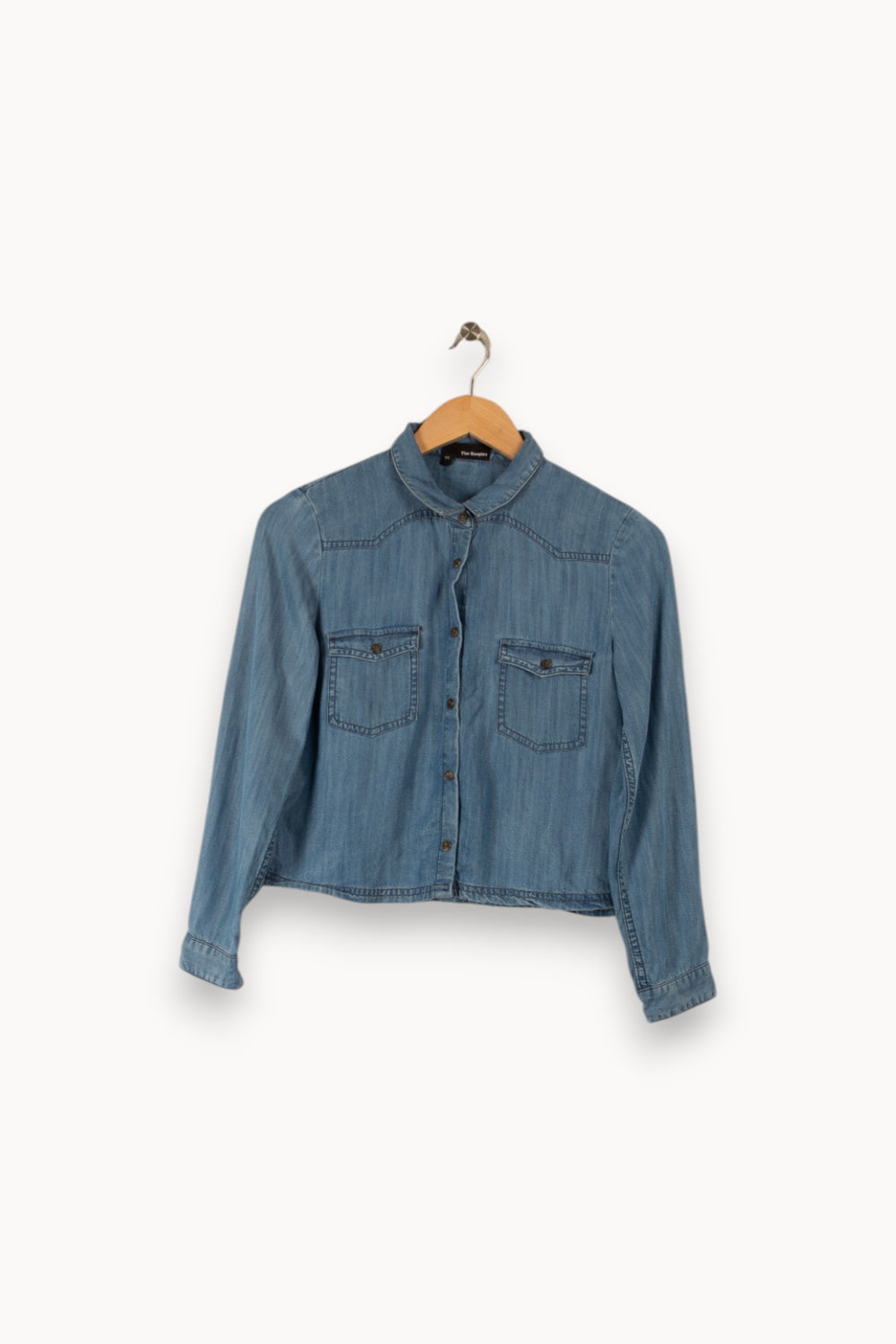 Chemise Bleue - Taille XS/34 de la marque The Kooples | PARAD32663 - Vendu par Paradigme - Image 1