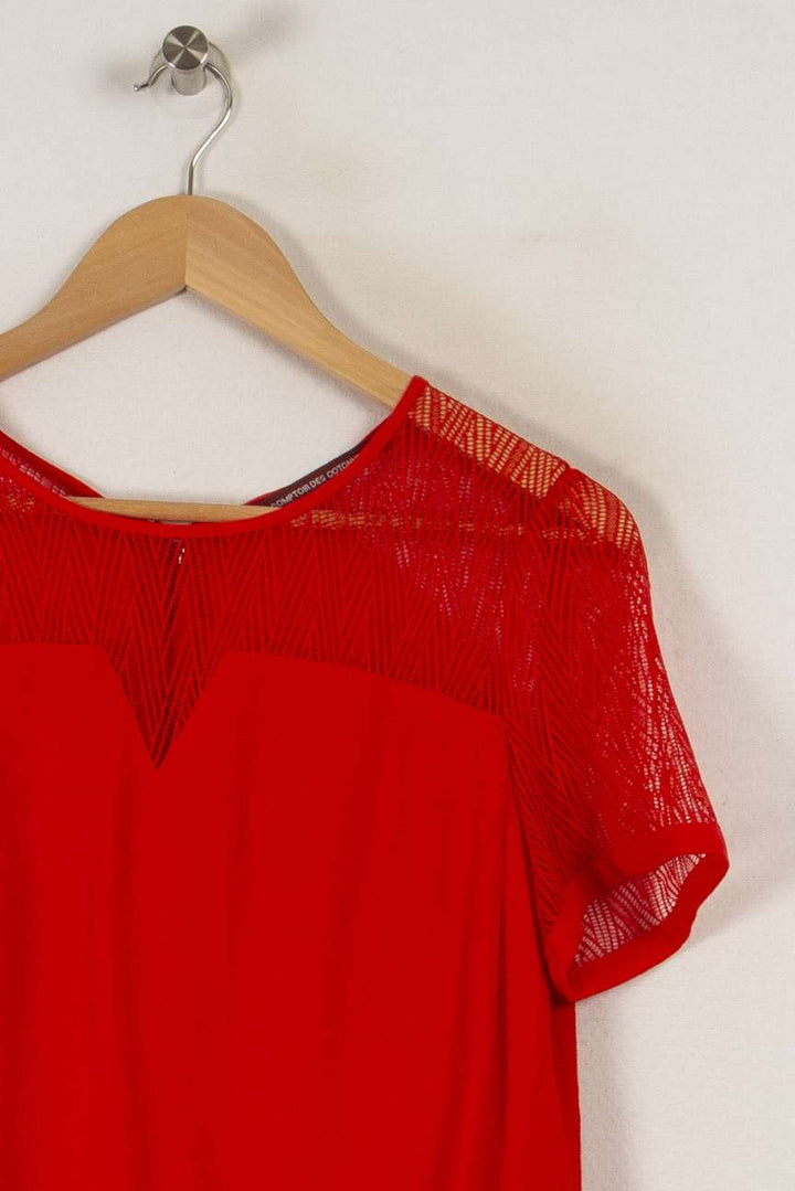 Robe rouge - Taille M/38 de la marque Comptoir des Cotonniers | PARAD32674 - Vendu par Paradigme - Image 2
