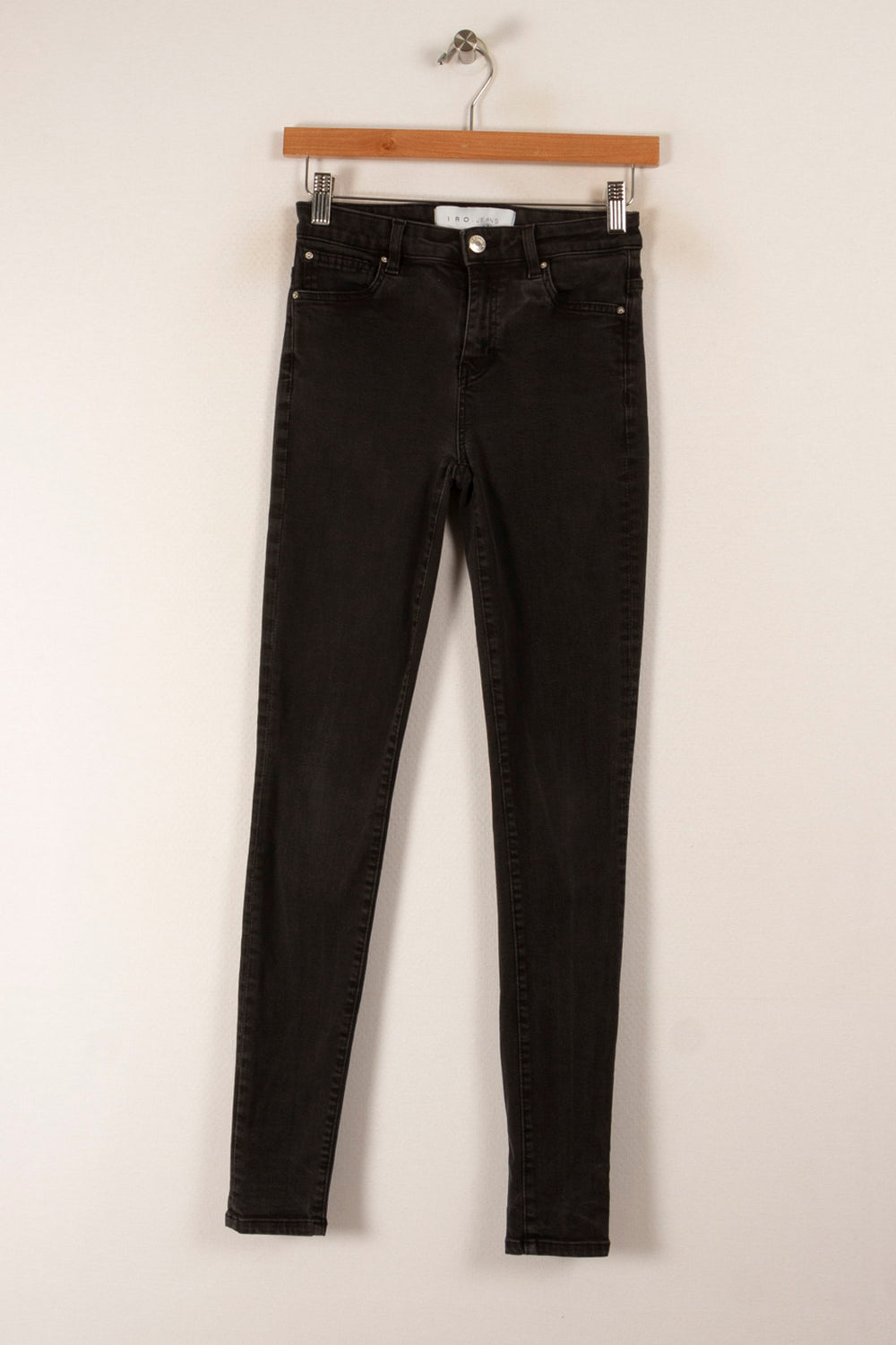 Jean Skinny Noir - Taille S/36 de la marque IRO | PARAD32685 - Vendu par Paradigme - Image 2