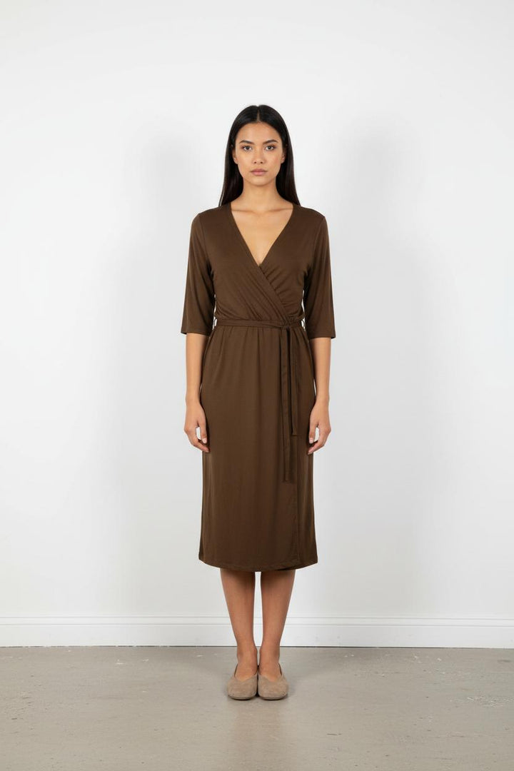 Robe kaki vert - Taille XS/34