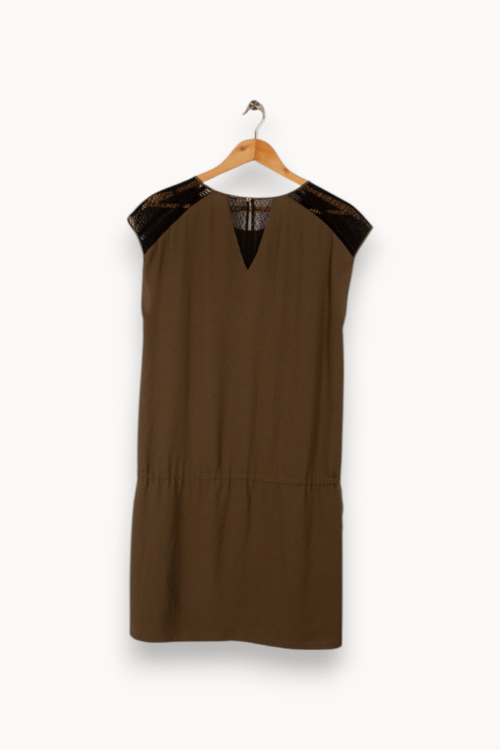 Robe vert kaki - Taille XL/42 de la marque IKKS | PARAD32700 - Vendu par Paradigme - Image 3