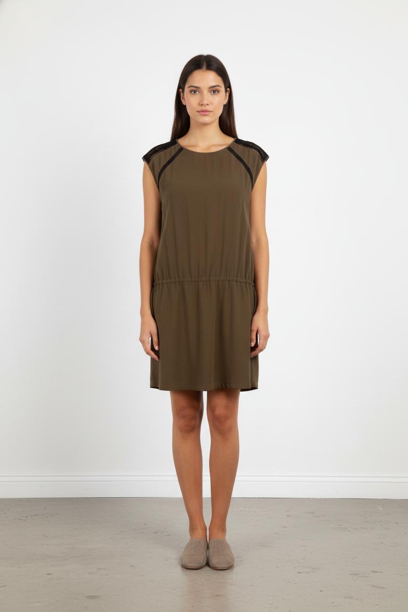 Robe vert kaki - Taille XL/42