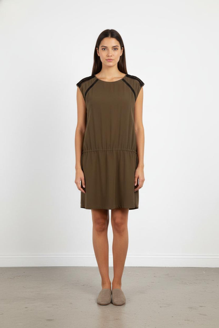 Robe vert kaki - Taille XL/42