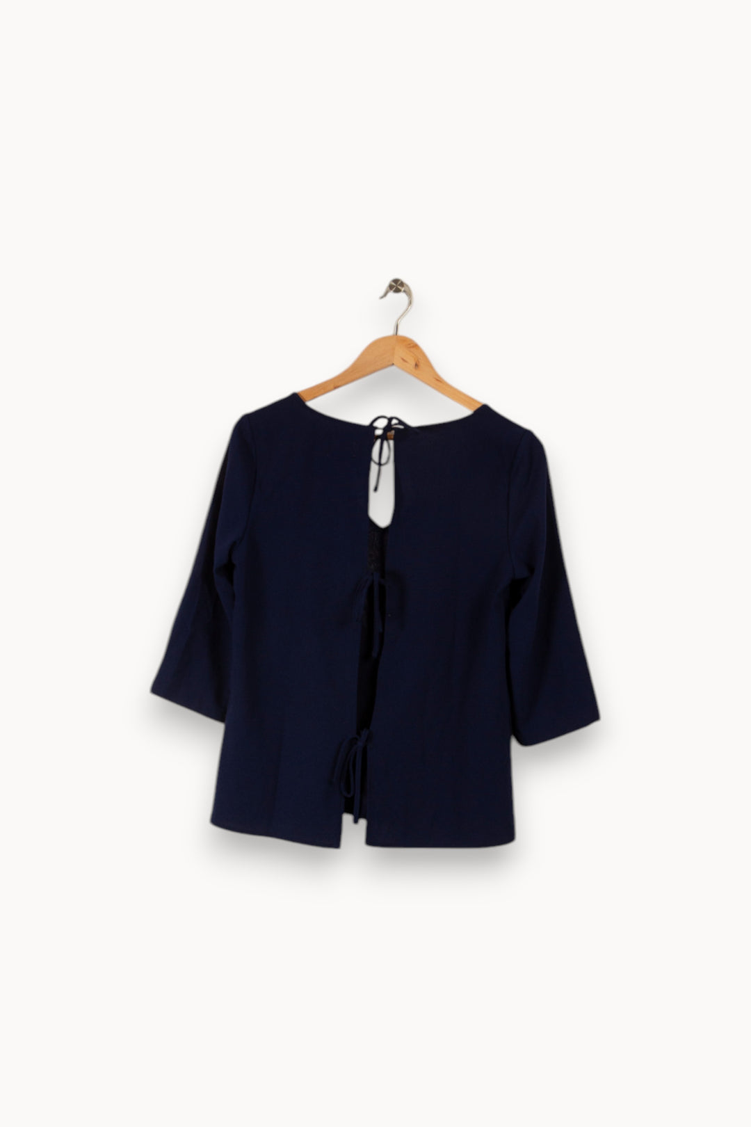 Blouse bleue - Taille S/36 de la marque Garance Paris | PARAD32747 - Vendu par Paradigme - Image 3