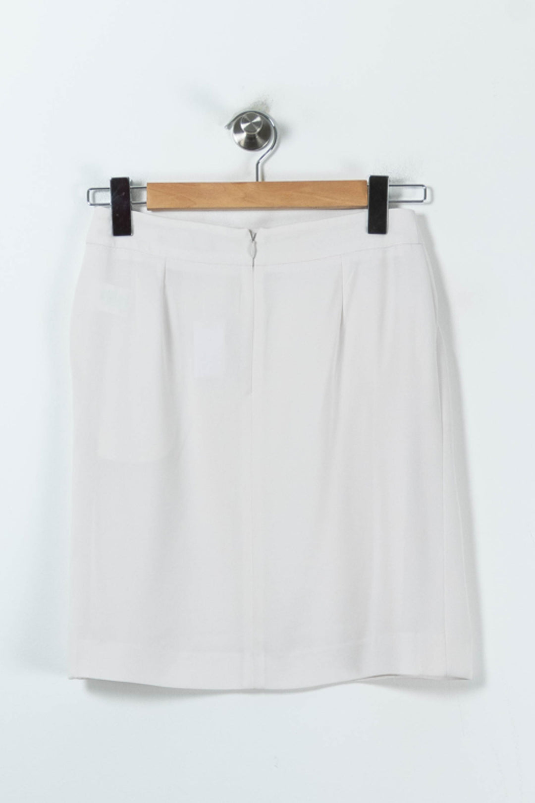 Jupe Plissée Blanche - Taille M/38 de la marque Tara Jarmon | PARAD32756 - Vendu par Paradigme - Image 4