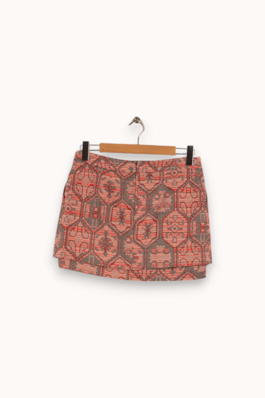 Jupe rose à motifs - Taille M/38 de la marque Maje | PARAD32757 - Vendu par Paradigme - Image 2