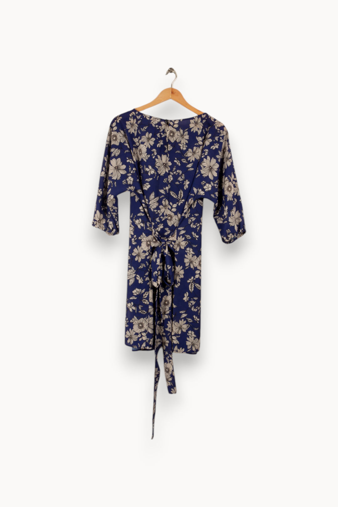 Robe violette à motifs - Taille S/36 de la marque La Fée Maraboutée | PARAD32766 - Vendu par Paradigme - Image 2