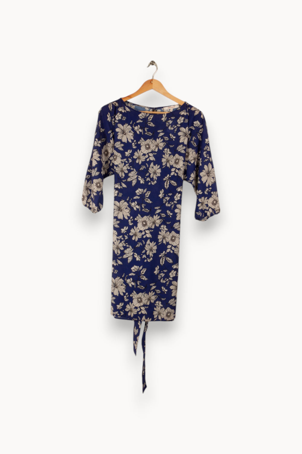 Robe violette à motifs - Taille S/36 de la marque La Fée Maraboutée | PARAD32766 - Vendu par Paradigme - Image 3