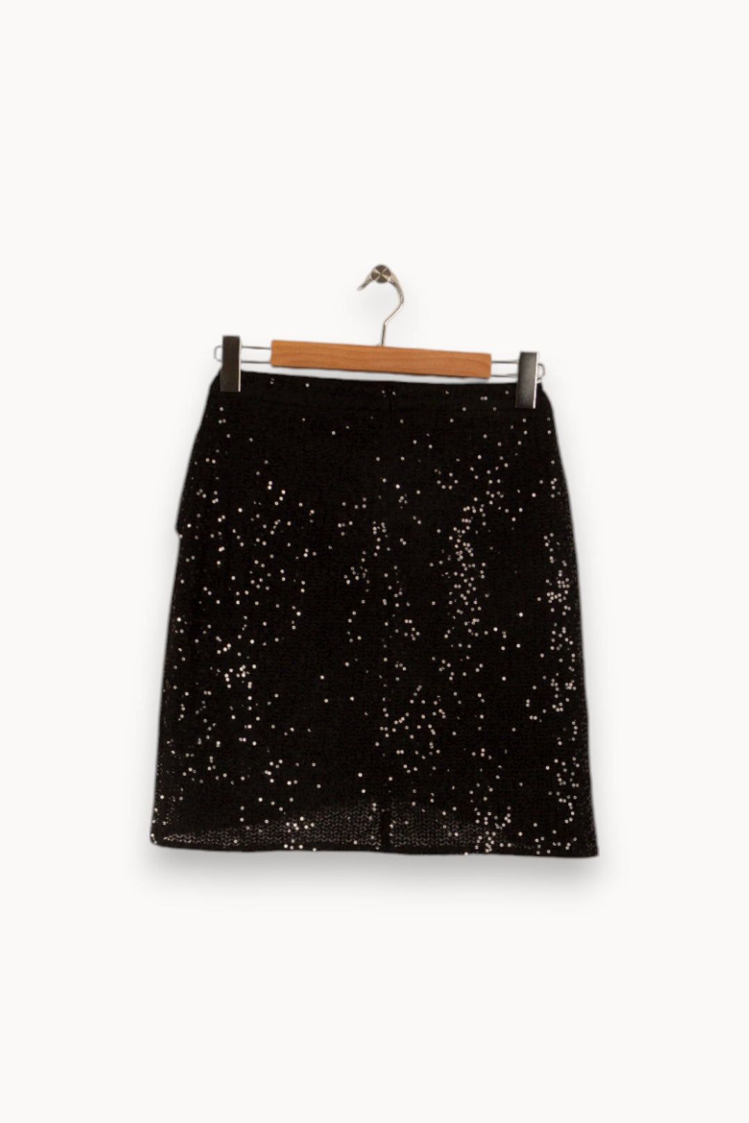 Jupe noire à sequins - Taille S/36 de la marque Suncoo | PARAD32769 - Vendu par Paradigme - Image 2