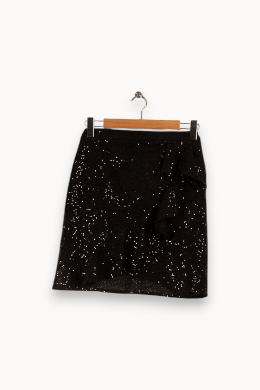 Jupe noire à sequins - Taille S/36 de la marque Suncoo | PARAD32769 - Vendu par Paradigme - Image 3
