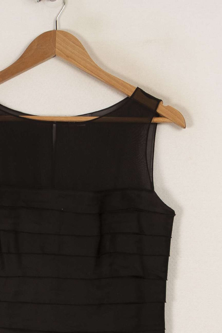 Robe noire - Taille L/40 de la marque Maison 123 | PARAD32803 - Vendu par Paradigme - Image 2