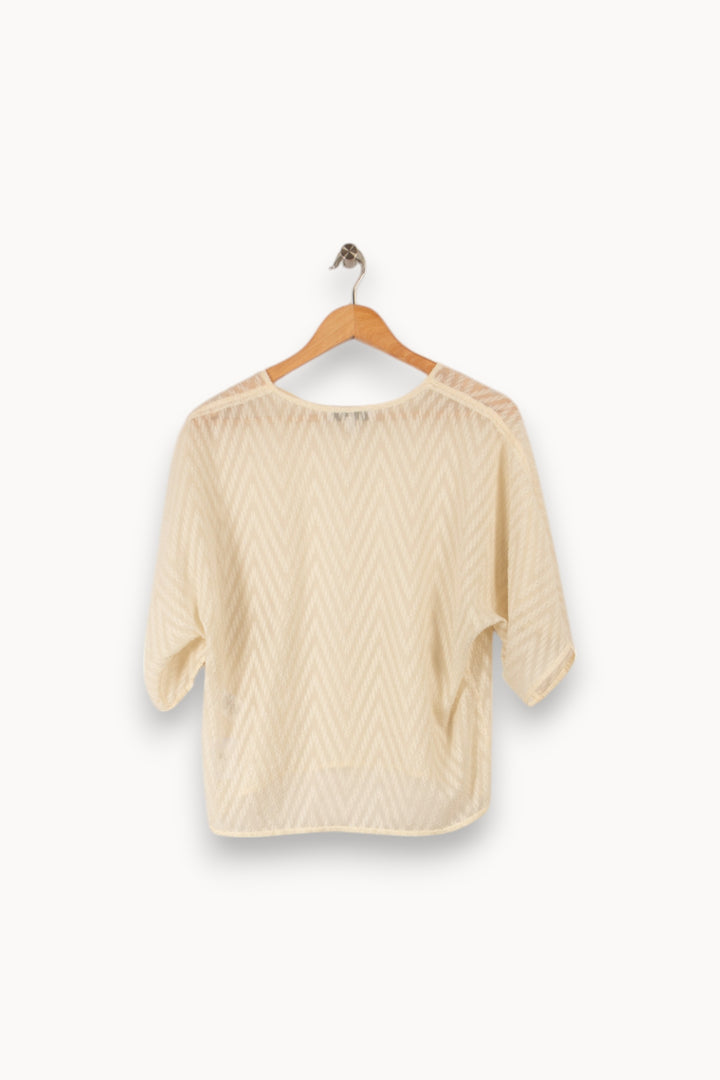 Top Blanc - Taille S/36 de la marque IRO | PARAD32807 - Vendu par Paradigme - Image 3