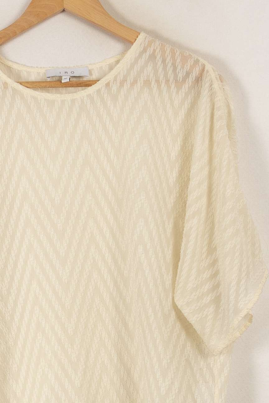 Top Blanc - Taille S/36 de la marque IRO | PARAD32807 - Vendu par Paradigme - Image 2