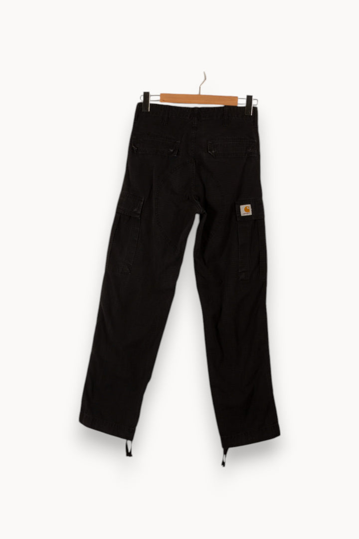 Pantalon Cargo Noir - Taille S/36 de la marque Carhartt | PARAD32827 - Vendu par Paradigme - Image 4