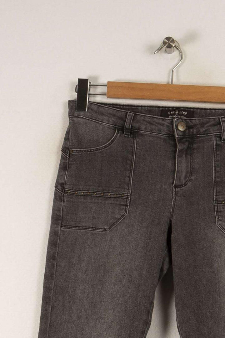 Jean Gris - Taille L/40 de la marque One Step | PARAD32830 - Vendu par Paradigme - Image 2