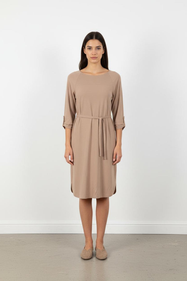 Robe beige - Taille S/36