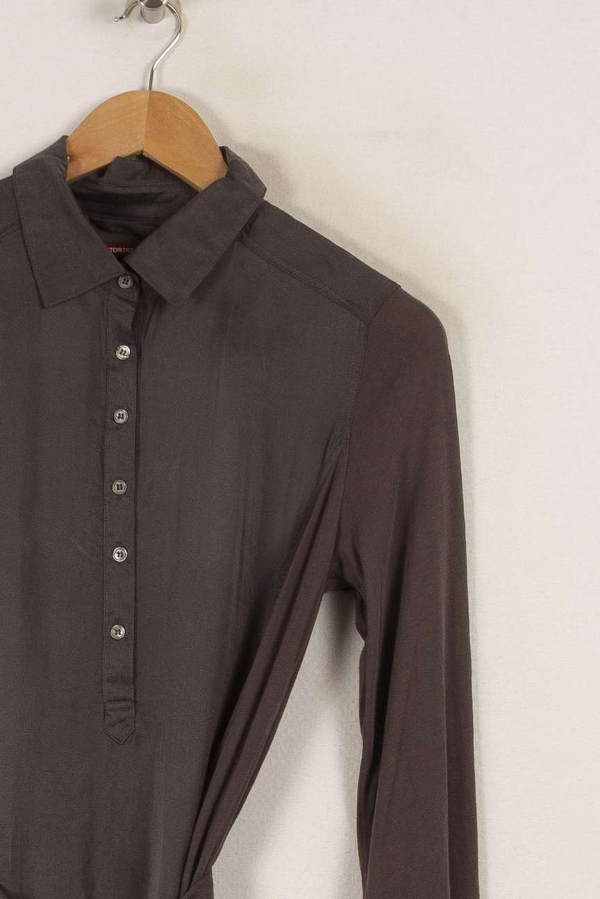 Robe Gris - Taille S/36 de la marque Comptoir des Cotonniers | PARAD32888 - Vendu par Paradigme - Image 2