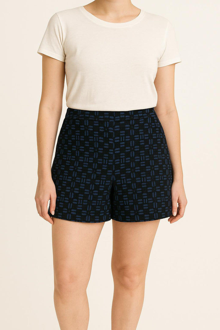 Short Noir et Bleu - Taille L/40 de la marque Maje | PARAD32907 - Vendu par Paradigme - Image 1