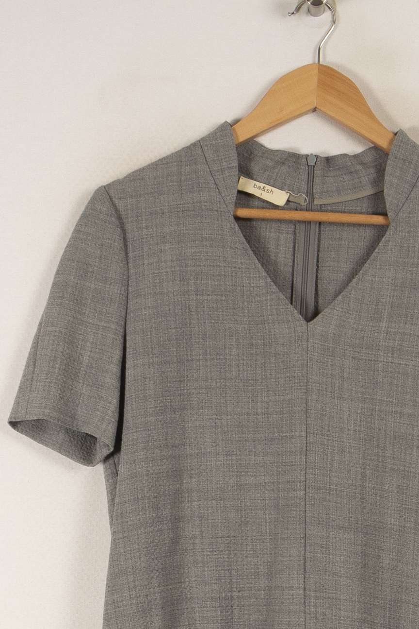 Robe Gris - Taille S/36 de la marque ba&sh | PARAD32922 - Vendu par Paradigme - Image 2