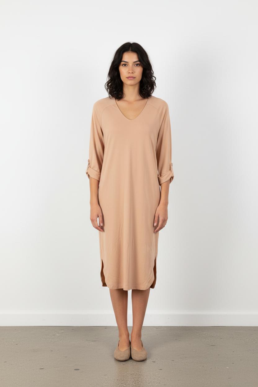 Robe beige - Taille S/36