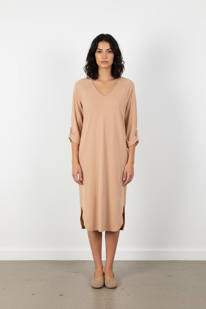 Robe beige - Taille S/36