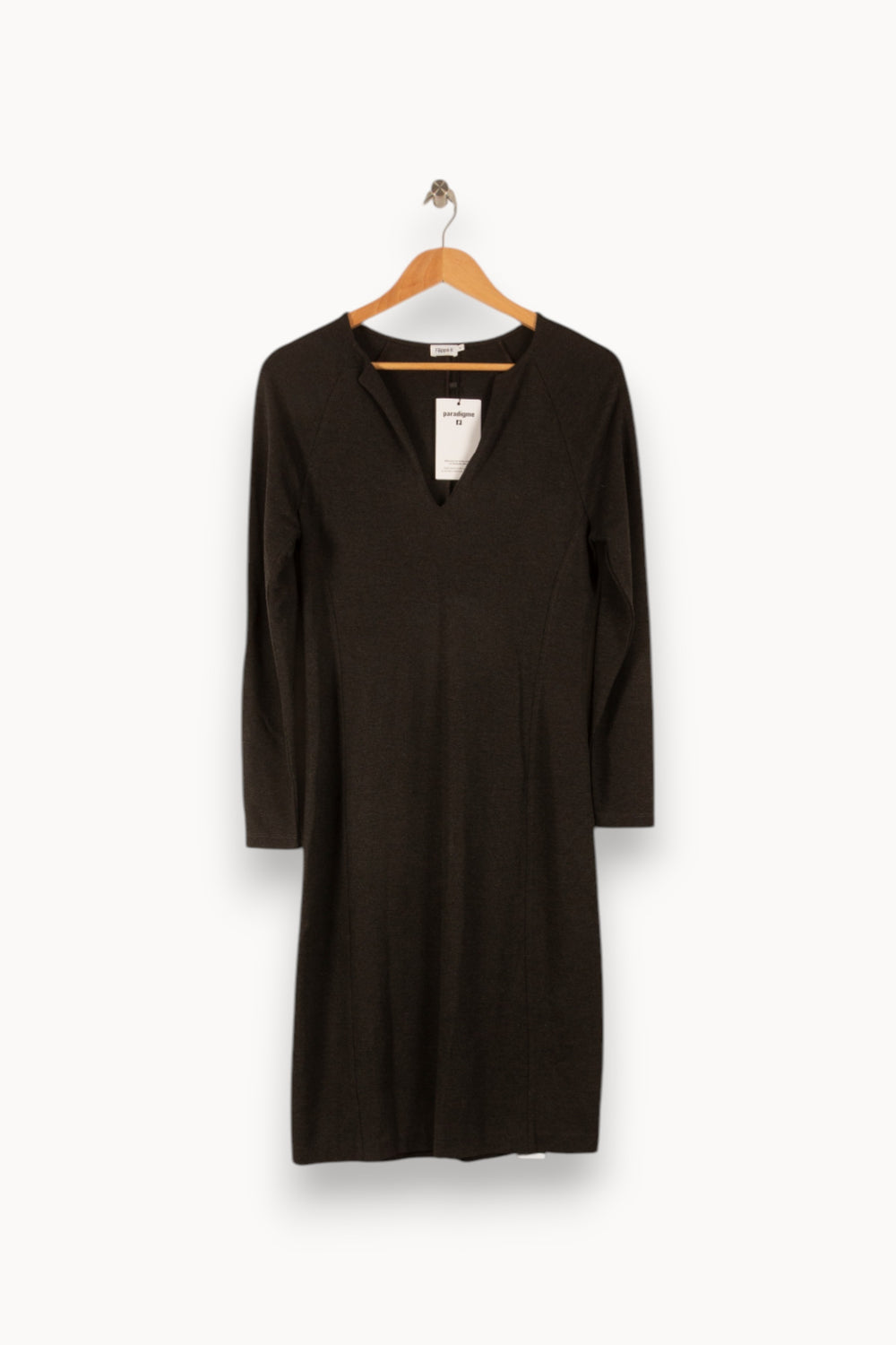 Robe Midi Grise - Taille XS/34 de la marque Filippa K | PARAD32999 - Vendu par Paradigme - Image 2