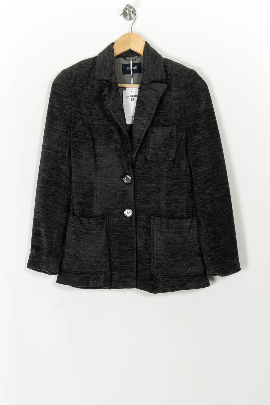 Blazer Gris - Taille XS/34 de la marque Filippa K | PARAD33025 - Vendu par Paradigme - Image 2