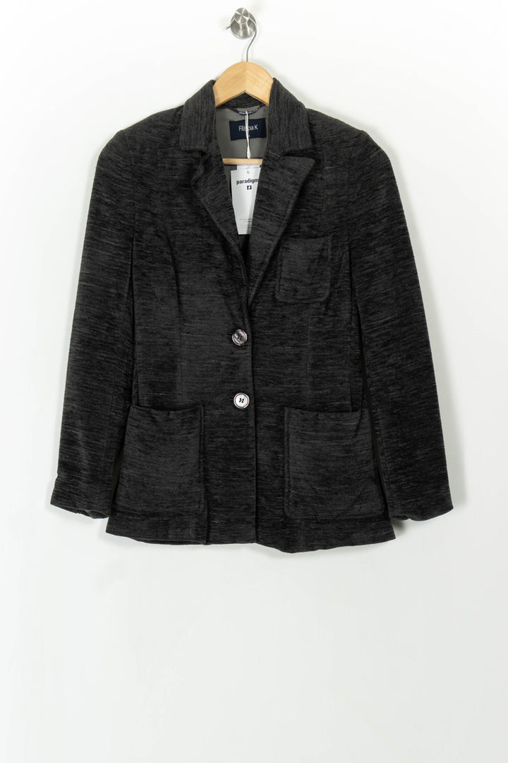 Blazer Gris - Taille XS/34 de la marque Filippa K | PARAD33025 - Vendu par Paradigme - Image 2