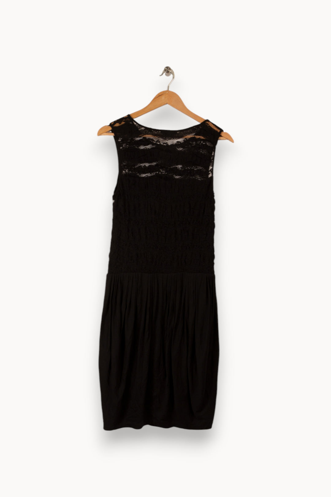 Robe noire bimatière - Taille S/36 de la marque Filippa K | PARAD33029 - Vendu par Paradigme - Image 3