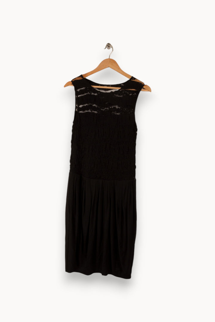 Robe noire bimatière - Taille S/36 de la marque Filippa K | PARAD33029 - Vendu par Paradigme - Image 1