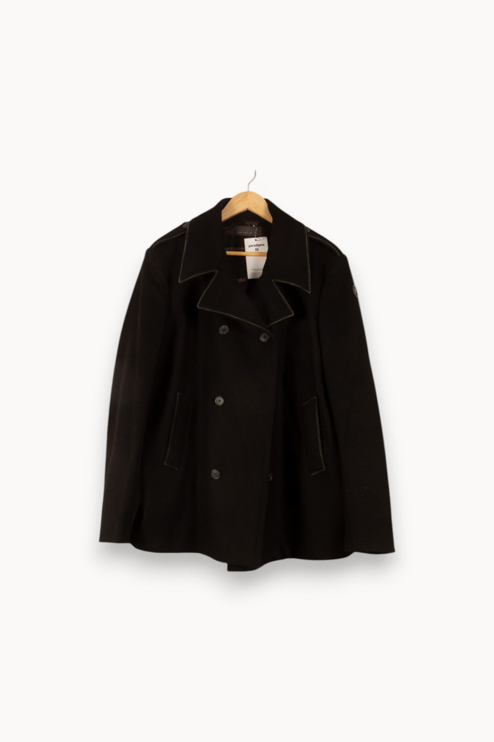 Caban Noir - Taille XXL/44 de la marque IKKS | PARAD33033 - Vendu par Paradigme - Image 2