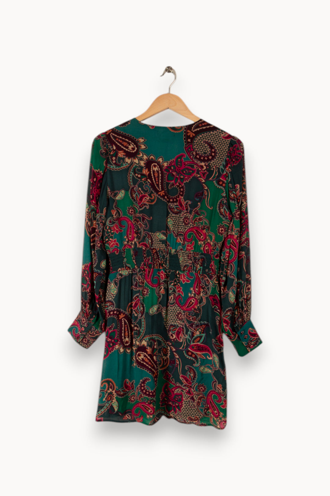 Robe verte à motifs - Taille M/38 de la marque Suncoo | PARAD33073 - Vendu par Paradigme - Image 3